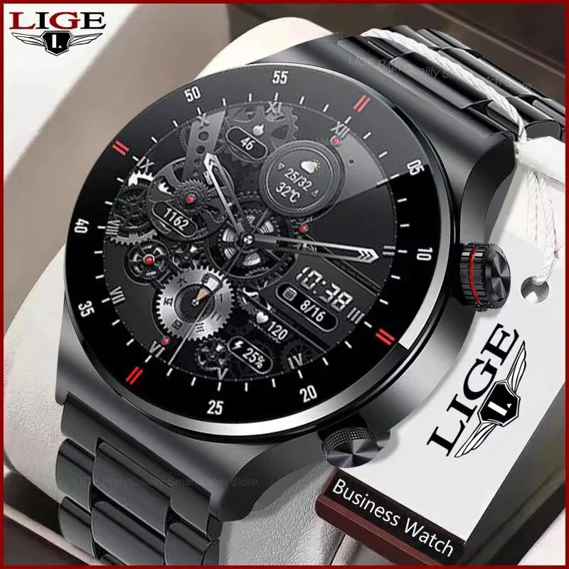 BW0382 NFC Smart Watch for Men Women Answer Make Call Fitness Tracker Running Watch Music