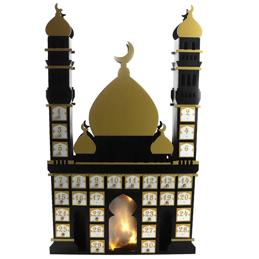 DIY Ramadan Advent Calendar With Drawer Box Ramadan Countdown Calendar for Eid Mubarak