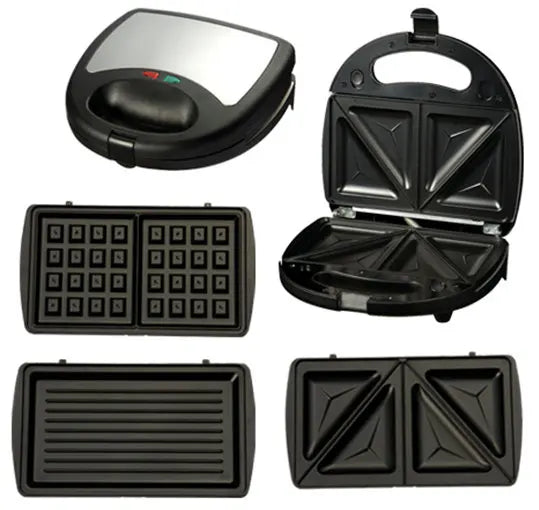 3 in 1 Detachable Mini Waffle Maker