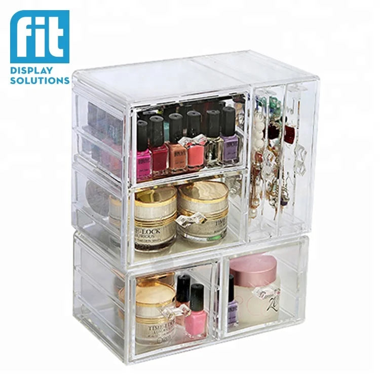 Acrylic Makeup Organizer Cosmetic Rack