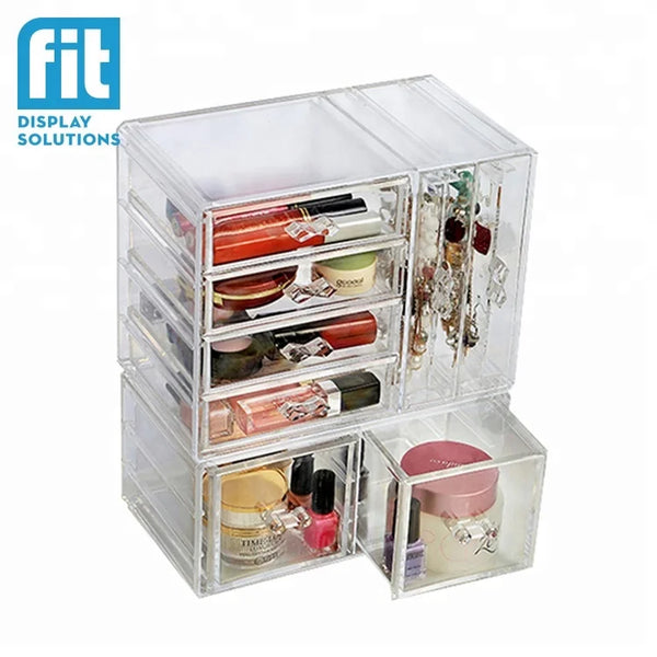Acrylic Makeup Organizer Cosmetic Rack
