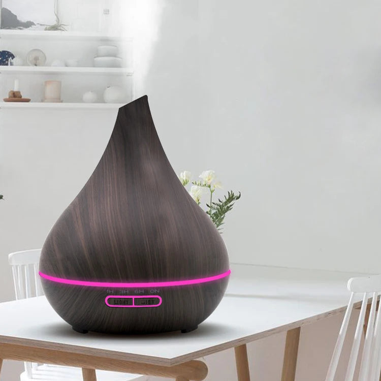 400ML Wood Grain Essential Oil Diffuser