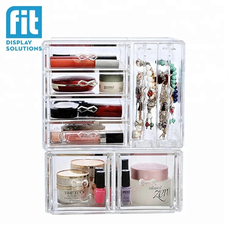 Acrylic Makeup Organizer Cosmetic Rack