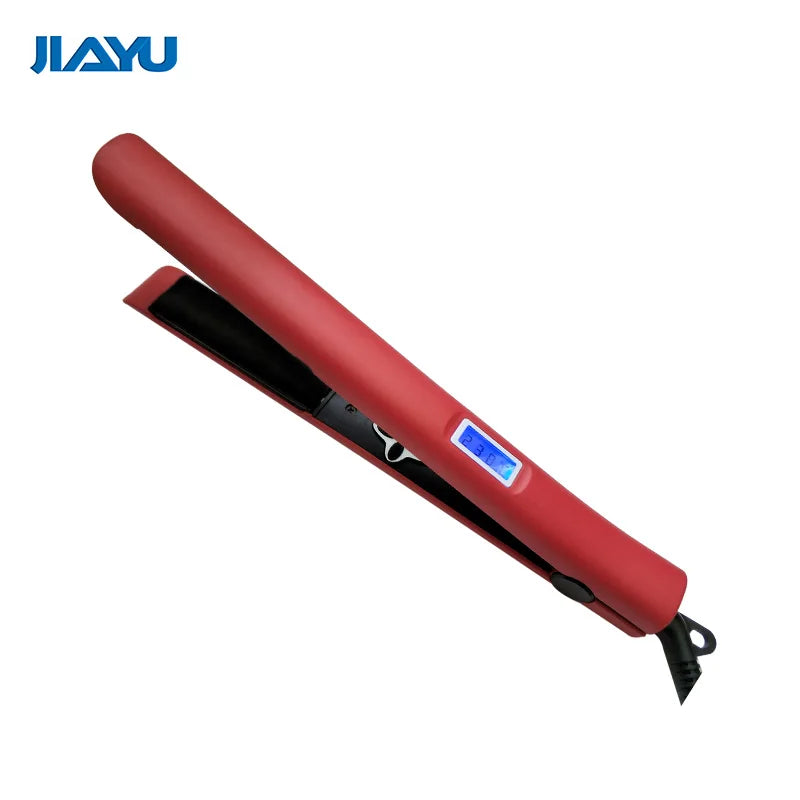 Electric Ceramic Straightening Hair Brush with LCD Temperature Control Fast Heating