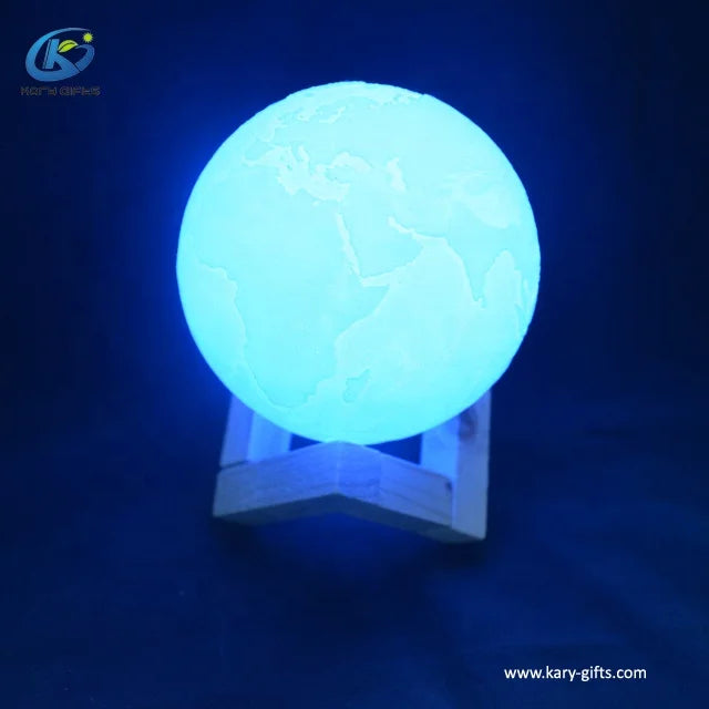 5 Days Delivery Lighting Night Light LED 3D Printing Moon Lamp