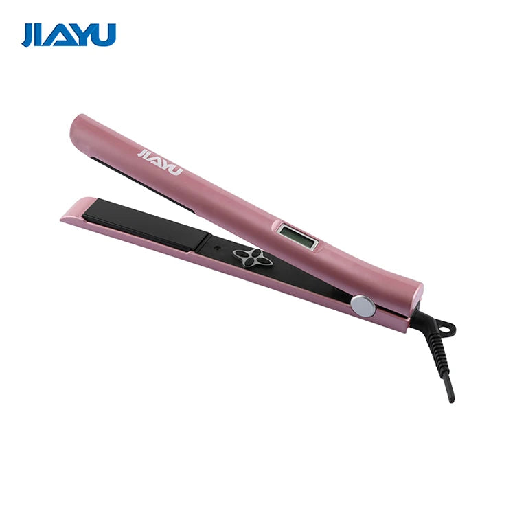 Electric Ceramic Straightening Hair Brush with LCD Temperature Control Fast Heating