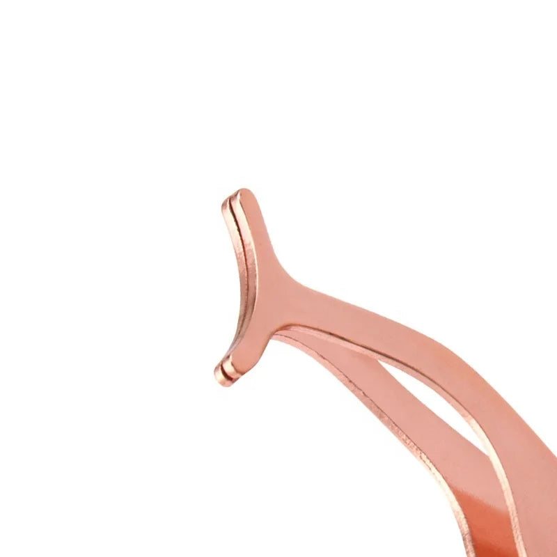 Melason Rose Gold Heated Eyelash Curler Set Custom Beauty Tools Eyelash Applicator