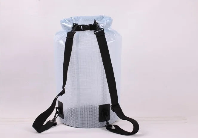 Lightweight Waterproof Dry Bag PVC Drift Sack Floating Storage Pack for Boating Kayak