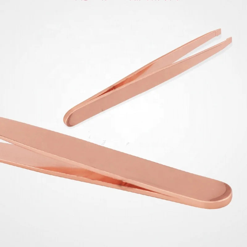 Melason Rose Gold Heated Eyelash Curler Set Custom Beauty Tools Eyelash Applicator