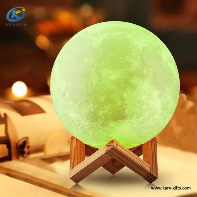 5 Days Delivery Lighting Night Light LED 3D Printing Moon Lamp