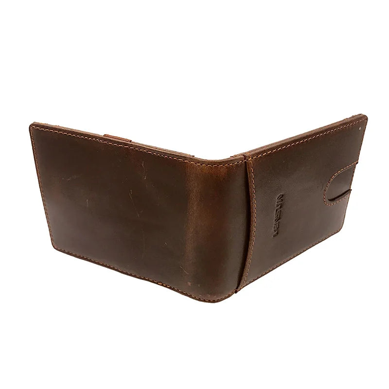 Customized Minimalist Money Clip Card Holder Wallet RFID Money Clip with Elastic Band
