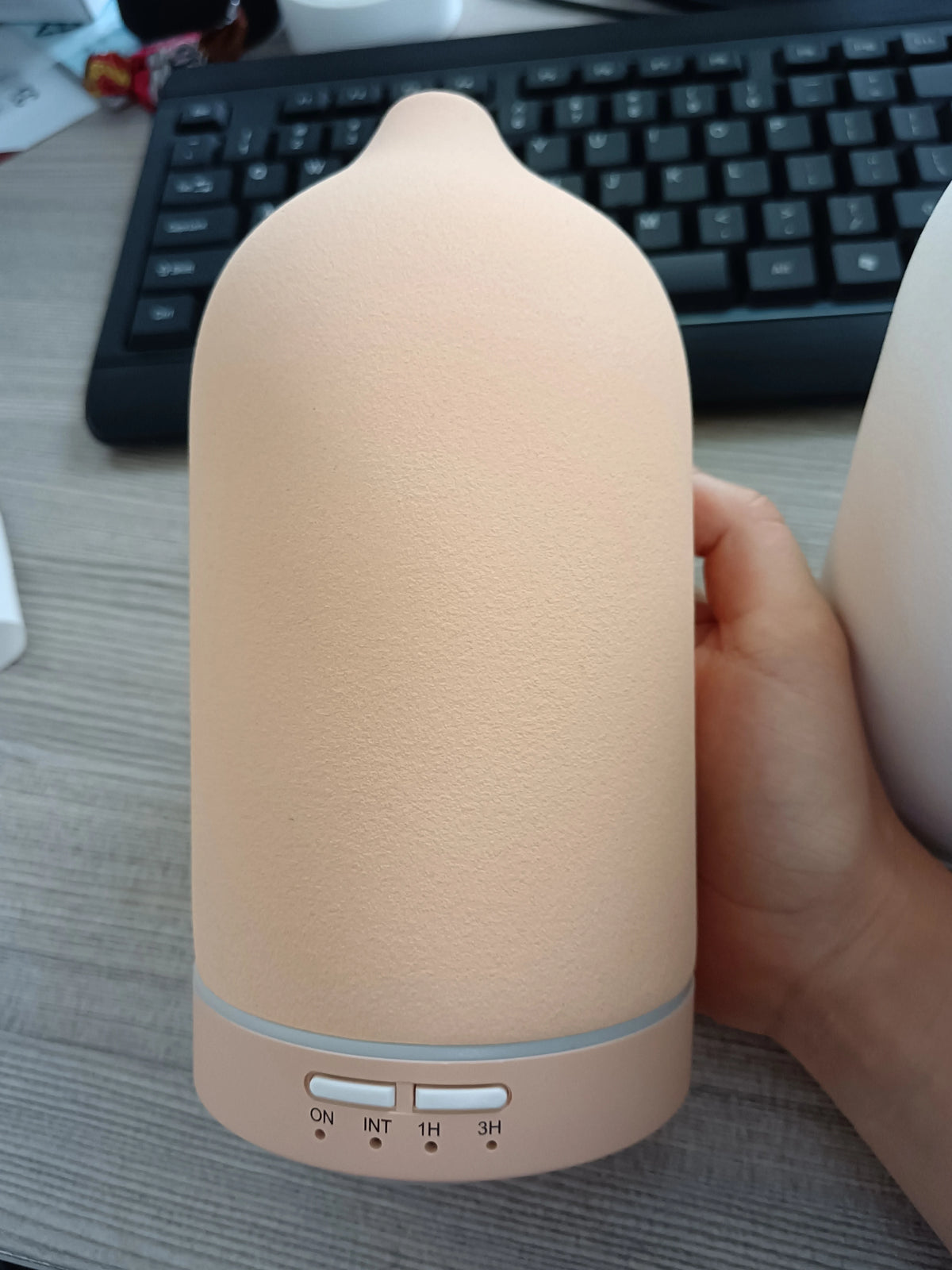 5 Colors Ceramic Aroma Diffuser 100ml Essential Oil Diffuser Ultrasonic Fragrance
