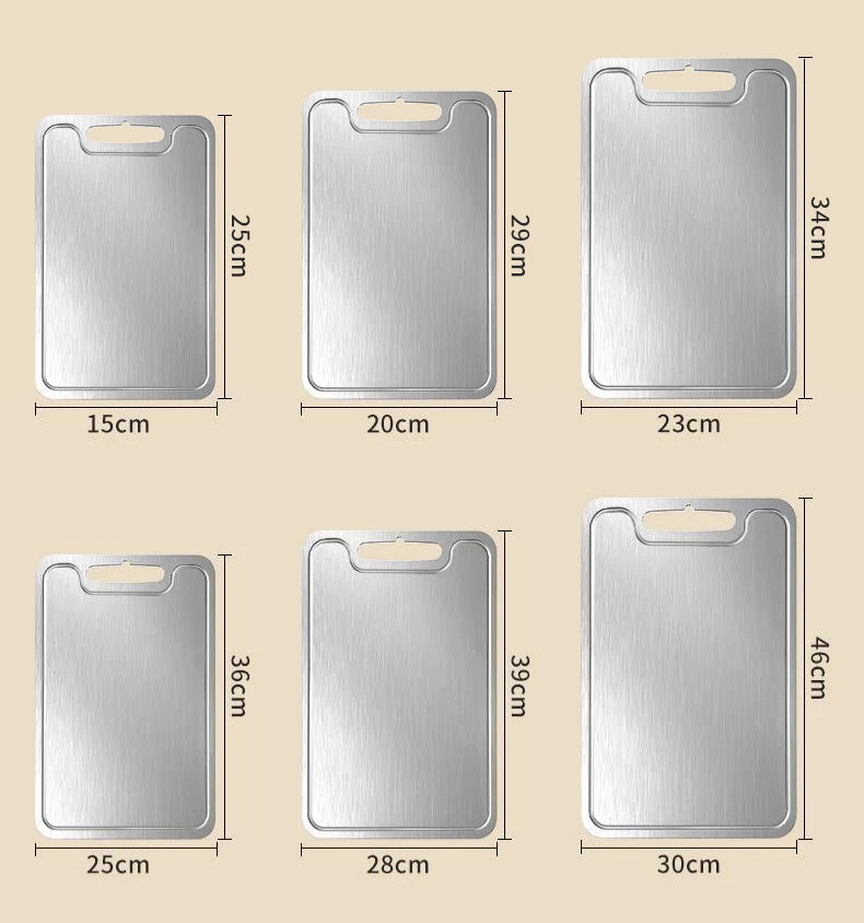 Household Pure Titanium Chopping Board Customized Antibacterial Double Sided Kitchen