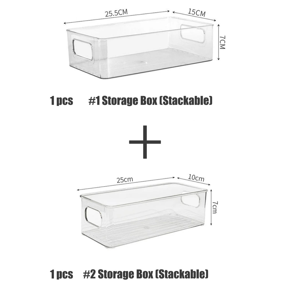 Plastic Makeup Tool Storage Box Acrylic Stackable Organizer for Storage Lipstick Lipgloss