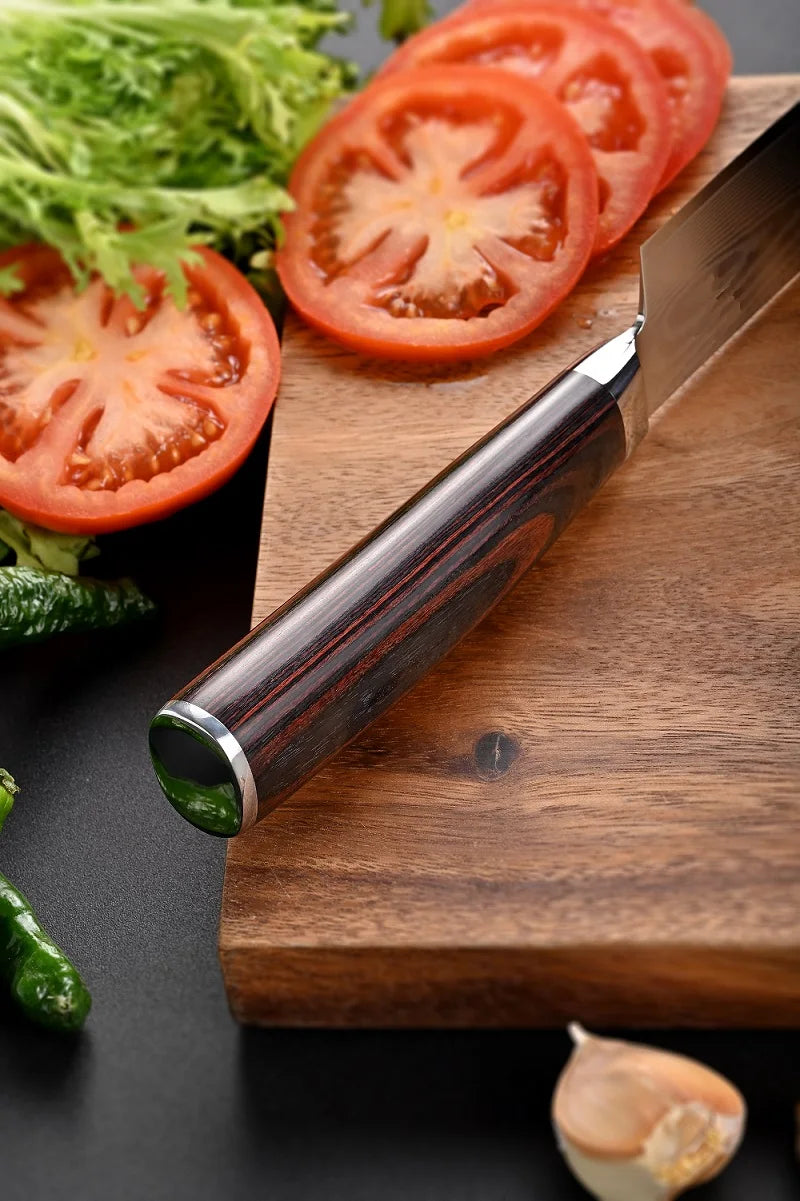 Professional Japanese Kitchen Chef Knife 67 Layers Damascus Steel VG10 Core 8 Inch Chef