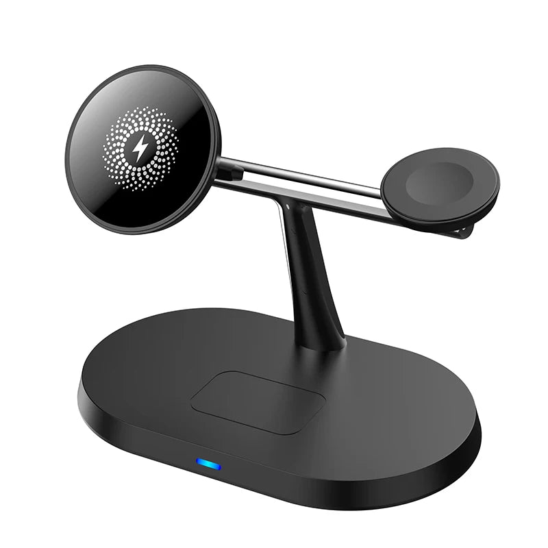 N1 15w Magnetic Wireless Charger 3 in 1 One Magnet Charging Station for Phone 15 14 13