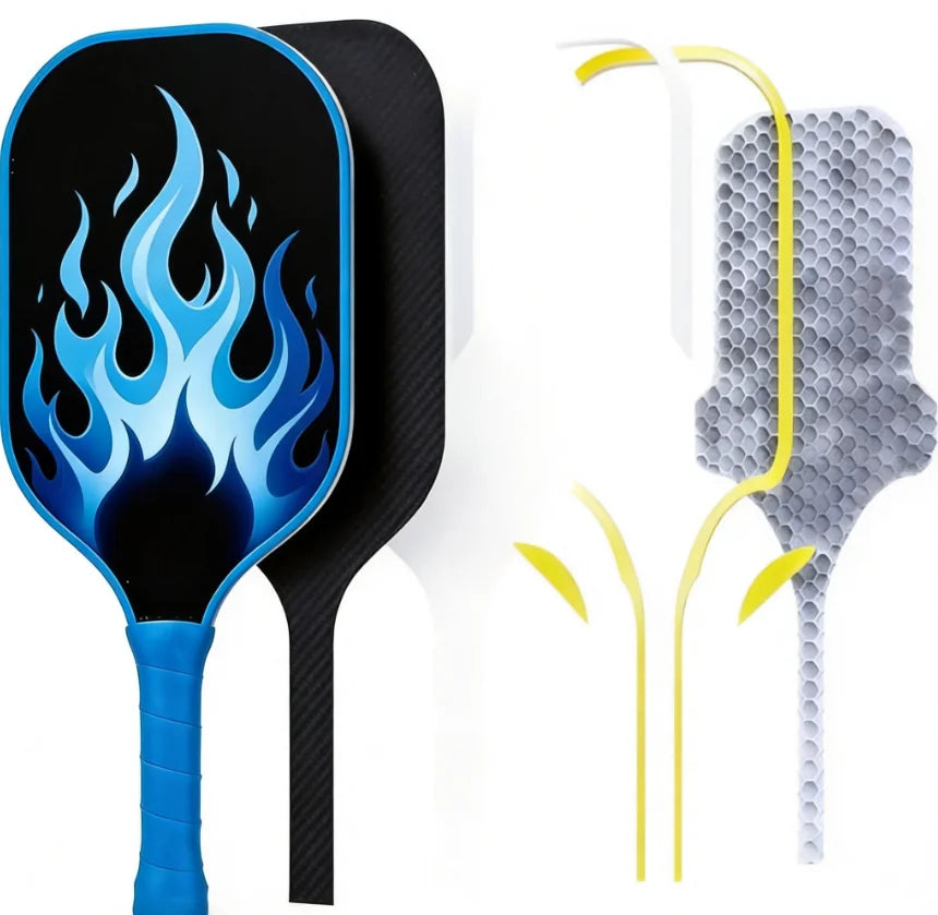 High Elastic Wear Resistant Carbon Fiber Pickleball Paddle Full Sports Kit