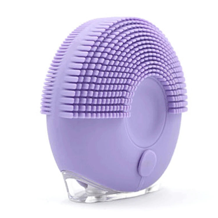 Yumely Silicone Electric Facial Cleansing Brush Waterproof USB Rechargeable Dual Action