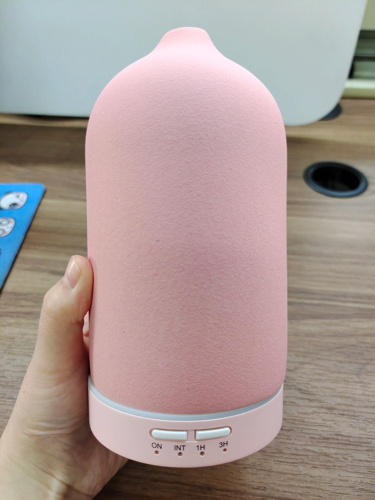 5 Colors Ceramic Aroma Diffuser 100ml Essential Oil Diffuser Ultrasonic Fragrance