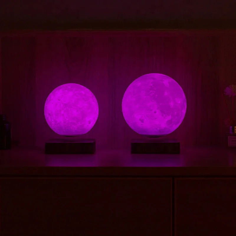 Portable RGB 16 Color LED 3D European Romantic Modern Bedroom Light Decoration Magnetic