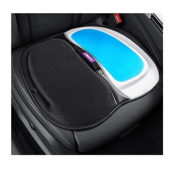 Foldable Cooling Memory Foam Seat Cushion with Business/Luxury Design for Car and Office