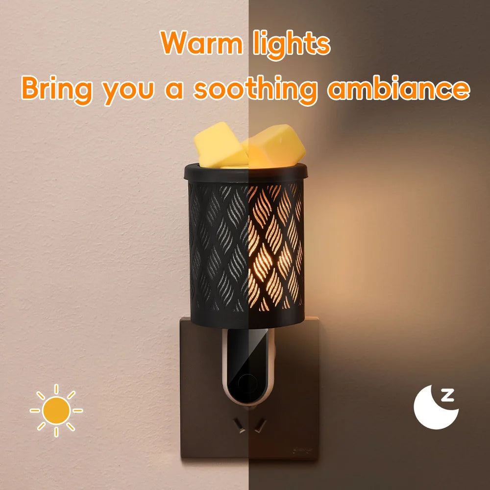 Luxury Wall Mount Electric Candle Warmer Lamp Eco-Friendly Wax Melt Burner Scented Wax