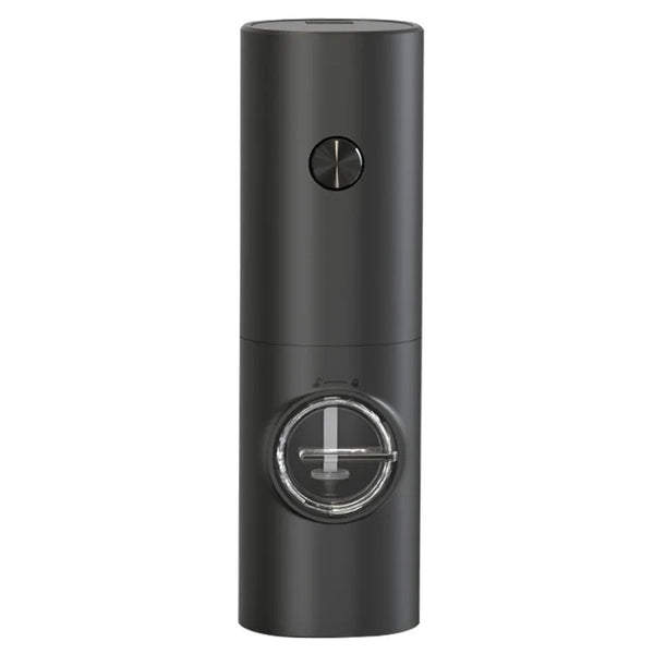 Battery Operated Electric Spice Mill Plastic Automatic Salt Pepper Grinder Set With Led