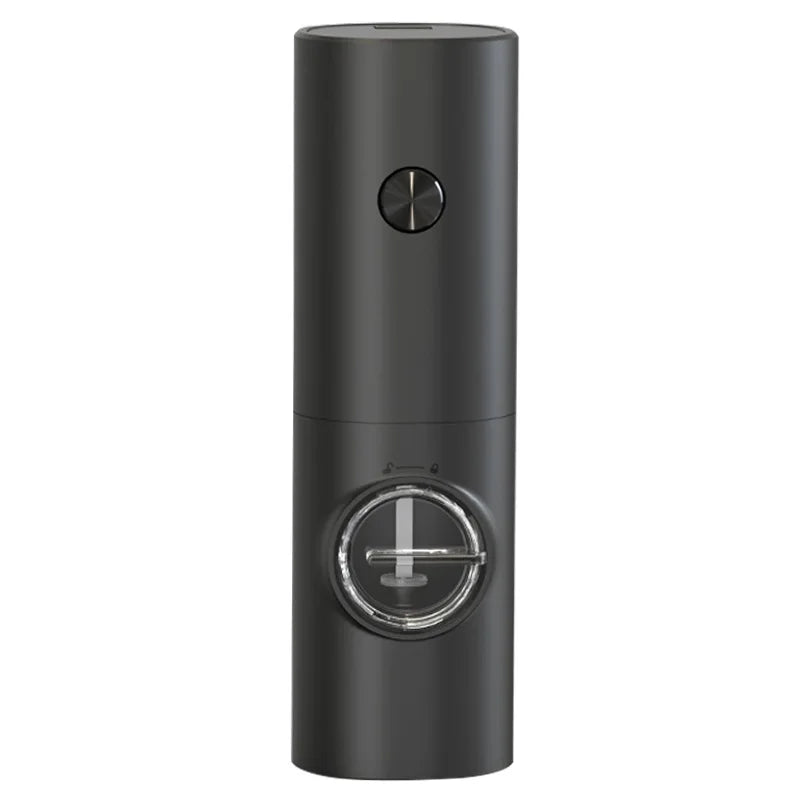 Battery Operated Electric Spice Mill Plastic Automatic Salt Pepper Grinder Set With Led