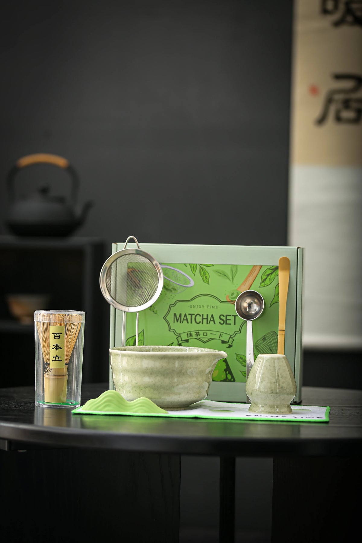 4 to 7 PCS Matcha Bowl Ceremony Accessory Japanese Tea Matcha Organic Bamboo Whisk Chasen