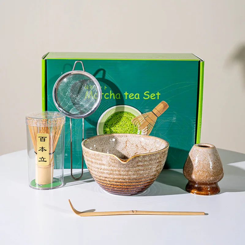 Matcha Set Whisk -100 Pieces of Vertical Tea Whisk - Vertical Combination Tea Preparation
