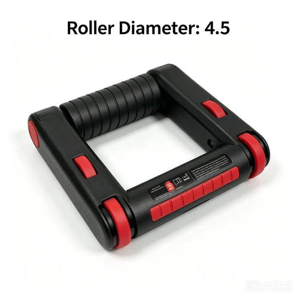 Reliable Rubber Outer Wheel Silent Abdominal Roller for Quiet Indoor Floor Core Workout