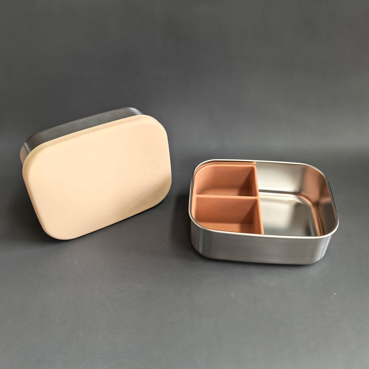 Morden Kids Dining Snack Food Container BPA-Free Bento 304 Stainless Steel Leak-Proof