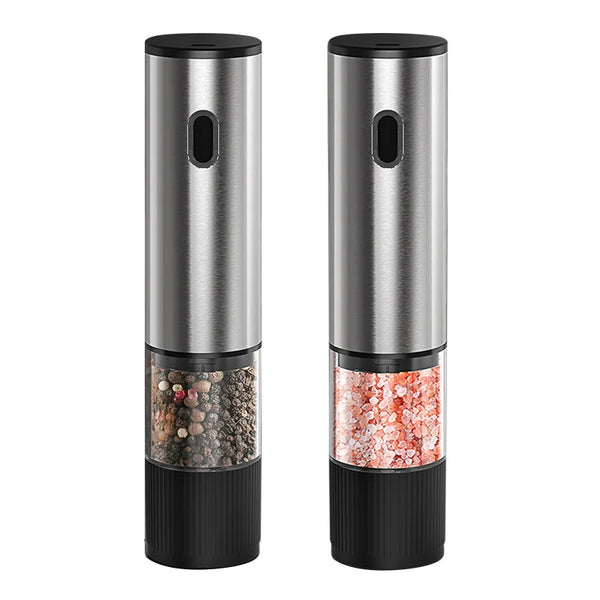 Electric Salt and Pepper Grinder Automatic Rechargeable Pepper Mill Shakers Adjustable