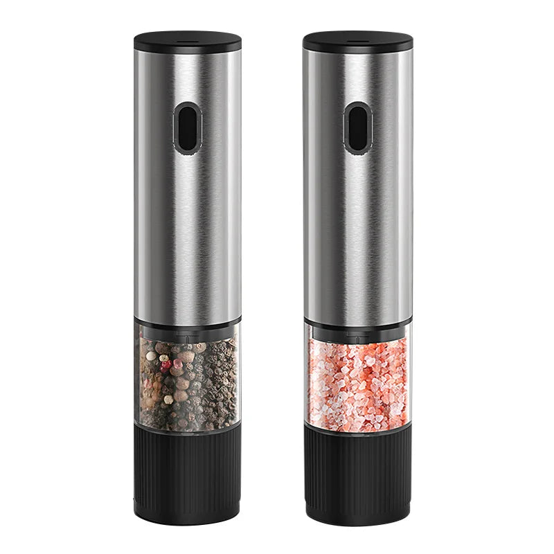 Electric Salt and Pepper Grinder Automatic Rechargeable Pepper Mill Shakers Adjustable