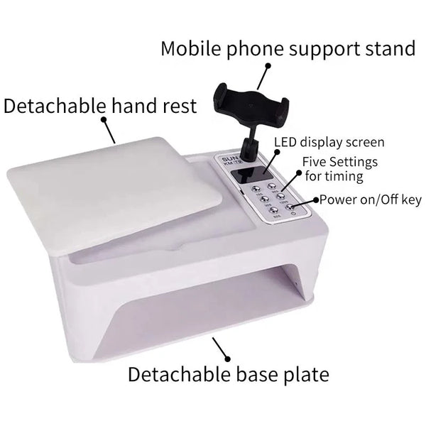 Professional High-Power UV LED Light Nail Dryer And Kit Manicure Polish With Electric