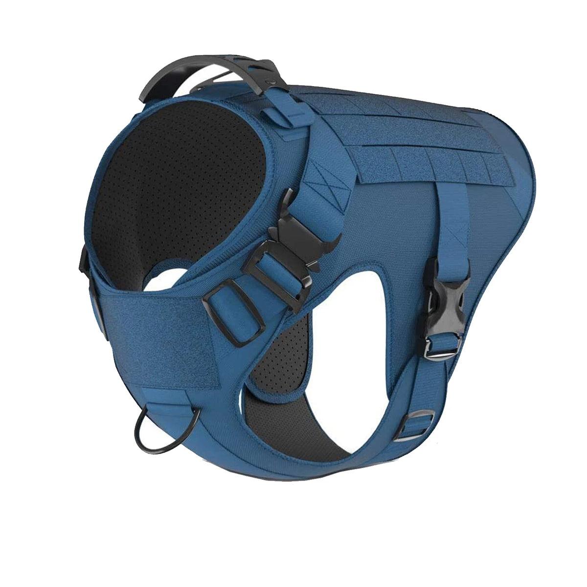 Heavy Duty No-Pull Service Dog Vest Large Breed Adjustable Full Body Dog Tactical Harness