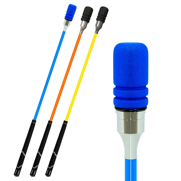 Golf Swing Trainer Sound Rhythm Release Swing Training Stick First Gear Integrated