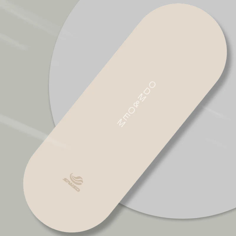 Sansd Nude Beige Color PU Travel Eco Friendly Oval Shaped Arch 5mm Duraple Workout Non