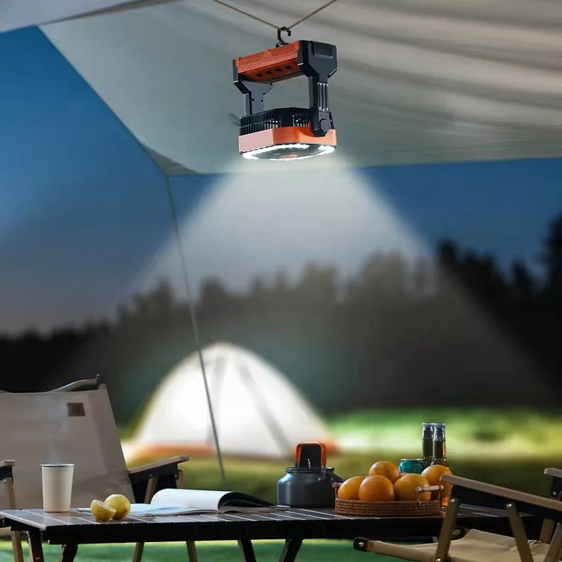 Rechargeable Portable Outdoor Ceiling Fan Electric Battery Fans Ceiling Electric Capacity