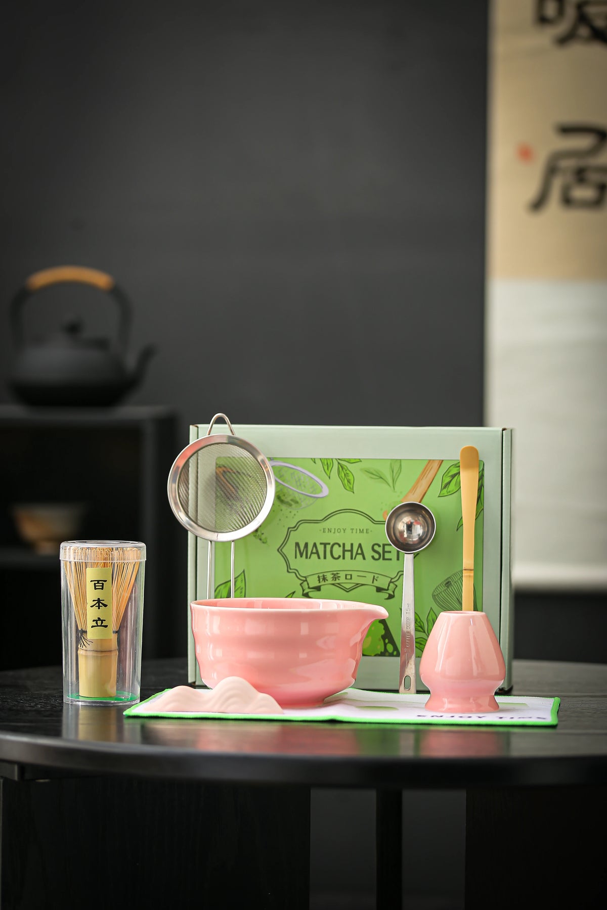4 to 7 PCS Matcha Bowl Ceremony Accessory Japanese Tea Matcha Organic Bamboo Whisk Chasen