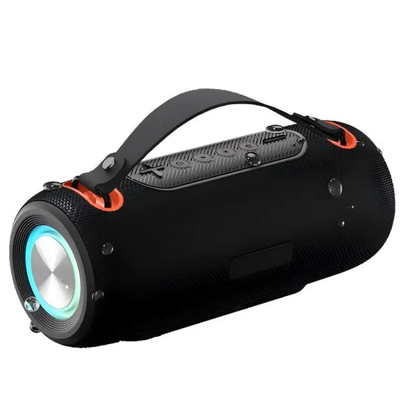 Portable IPX6 Waterproof Speaker with RGB LED Light Wireless Stereo Bass Speaker