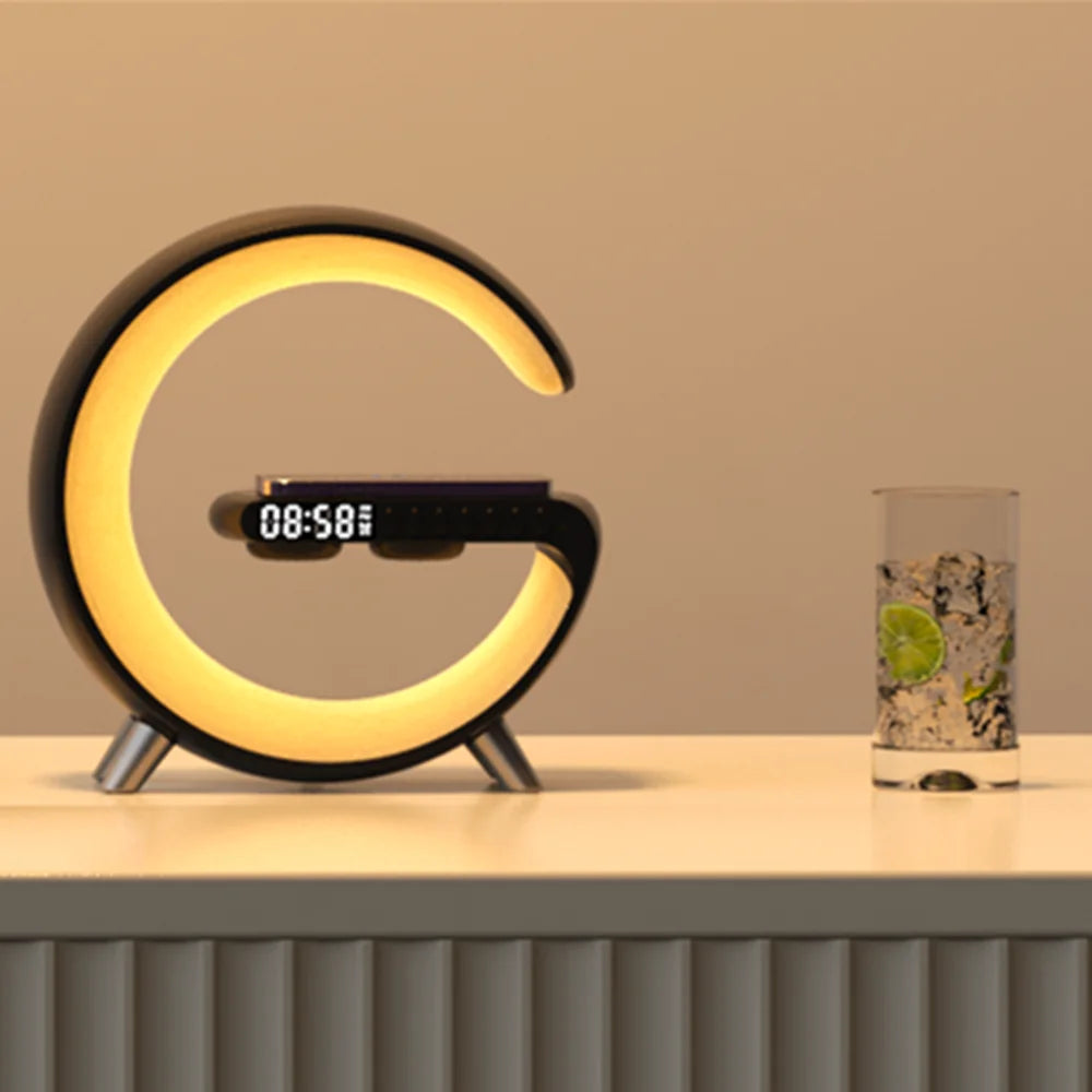 Sunrise Alarm Clock RGB Wake Up Light, Smart LED Sleep Aid Night Light Alarm Clock Table