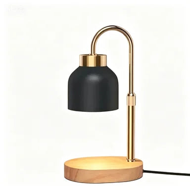 Electric Candle Warmer Lamp Timer Dimmer Adjustable Height Metal Jar Wax Melt Birthdays