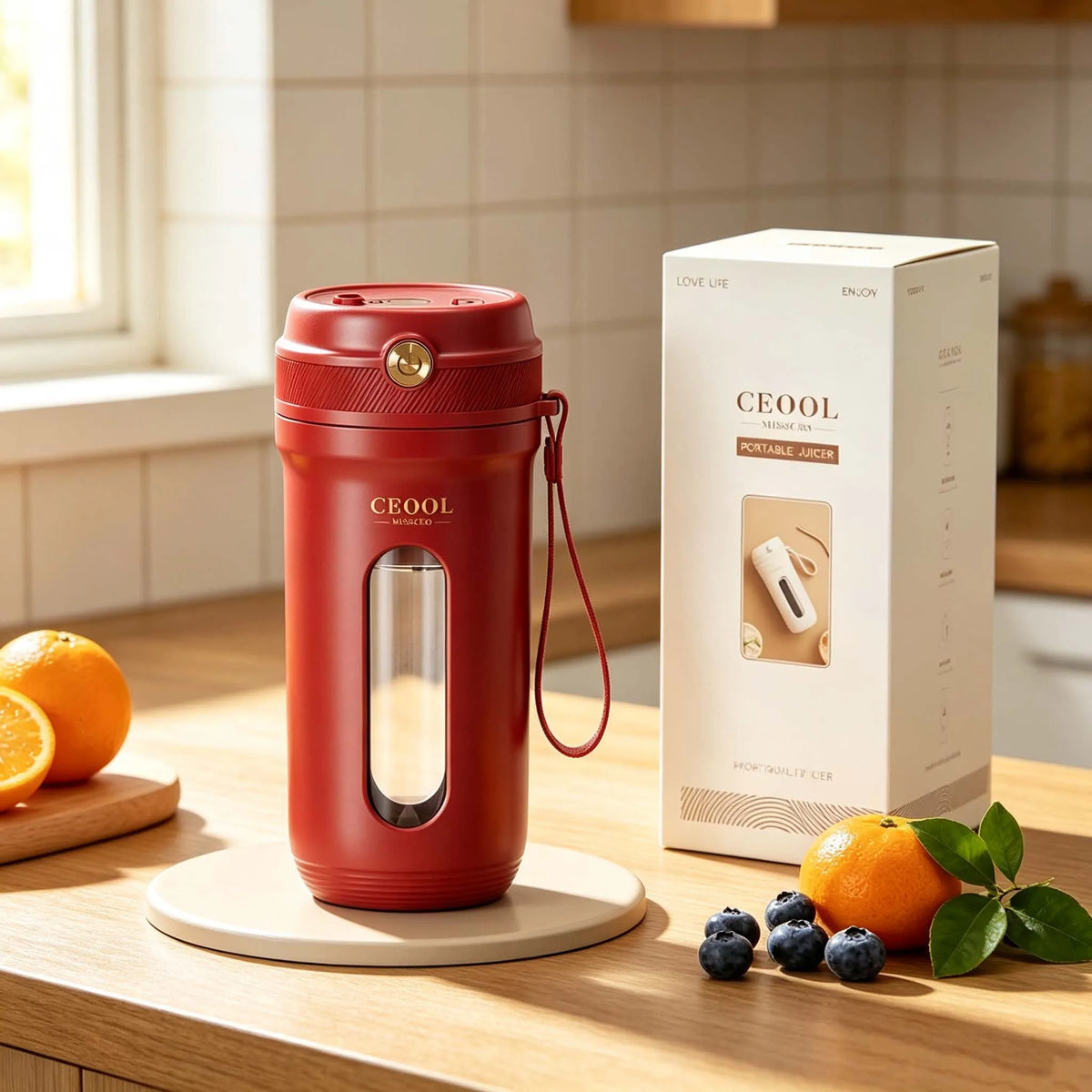 Mini Blender Portable Fruit Juicer Licuadora Portatil Usb Rechargeable Multifunctional