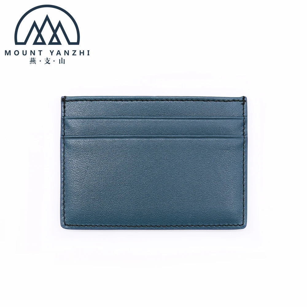 Luxury Minimalist Slim Wallet Genuine Leather RFID Blocking ID Credit Business Card