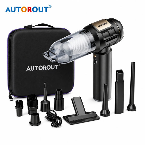 18Kpa Brushless Handheld Vacuum Cleaner Cordless Rechargeable 3-Speed Air Blower Inflator