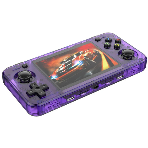 R36H Retro Handheld Game Console 3.5 Inch IPS Screen 640x480 3000mAh Battery 64GB Linux