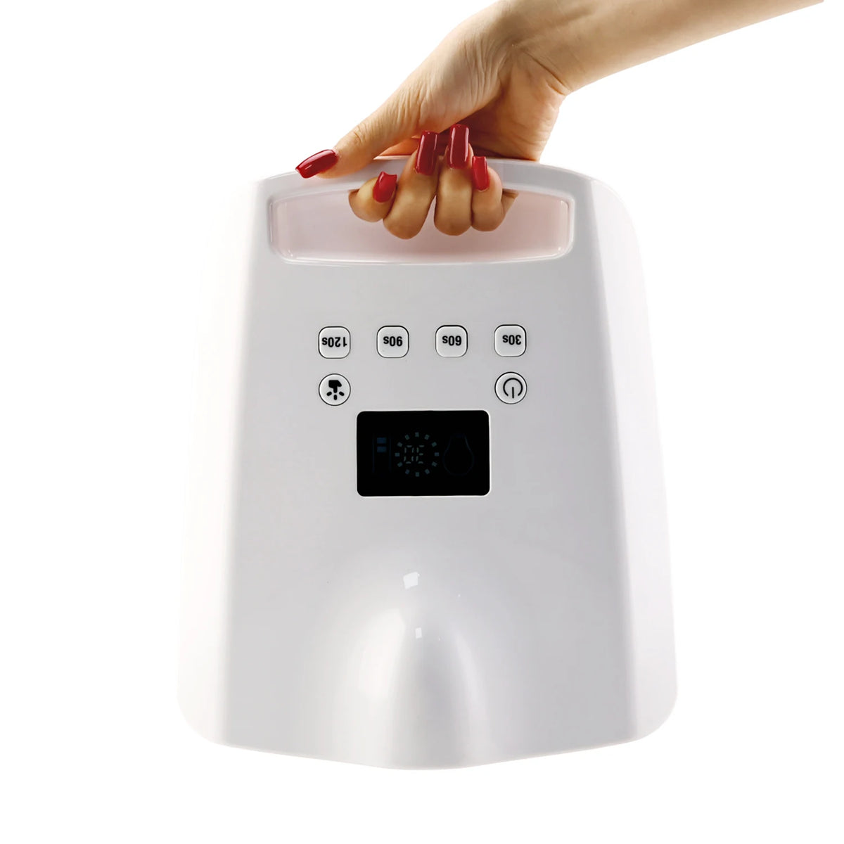128W UV LED Nail Lamp Portable Cordless Gel Polish Dryer 365 Nm 405 Nm Fast Curing