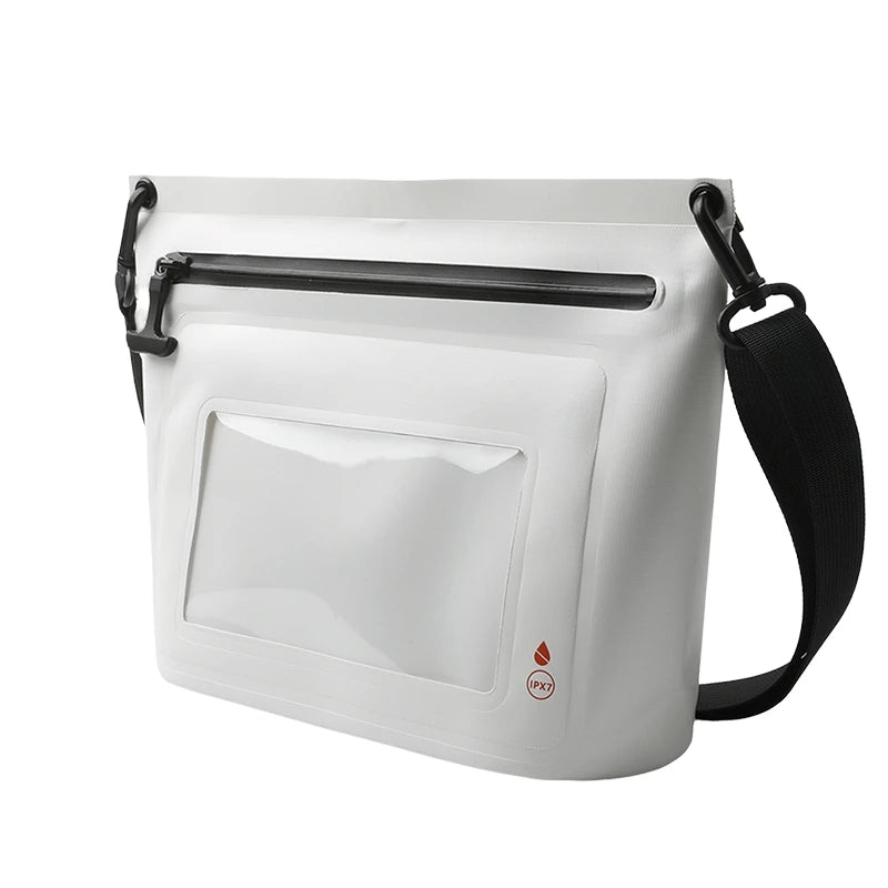 Portable Waterproof PVC Dry Bag Airtight Zipper Fashion Style Outdoor Survival Phone