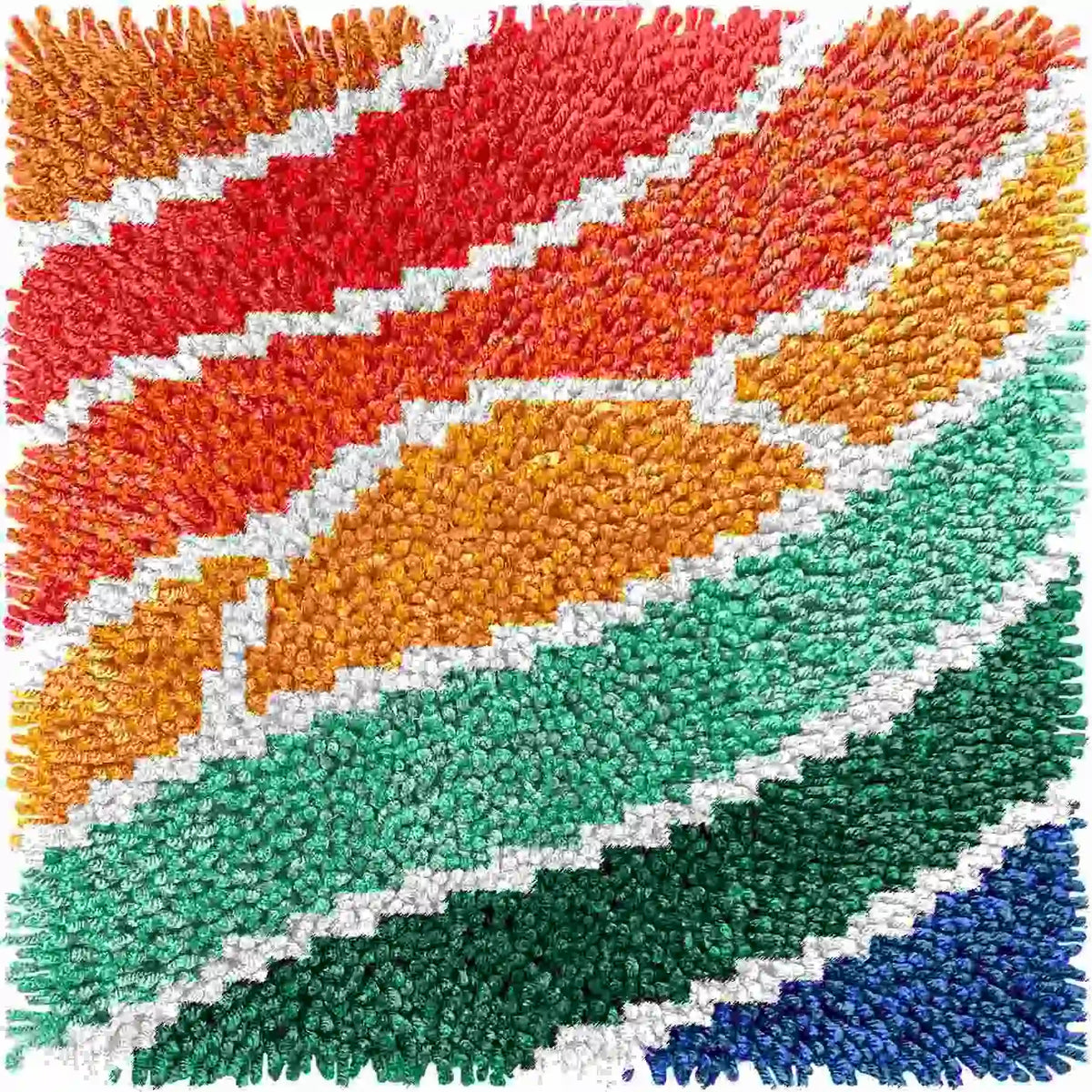 30cm DIY Latch Hook Kits for Adults Beginner Kids Cute Animal Flower Making Kit DIY